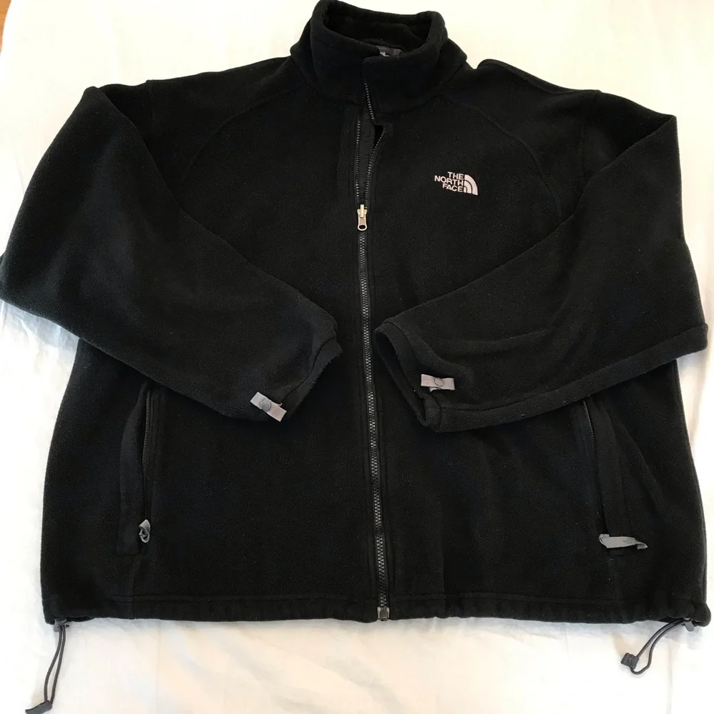 The North Face Fleece Full Zip Up Jacket, Black, Size 2X, Men’s - Picture 11 of 11